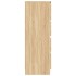 Aparador madera contrachapada color roble Sonoma 60x35x98,5