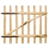 Puerta para valla 100x90 cm madera de