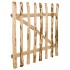 Puerta para valla 100x90 cm madera de