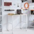 Estructura de banco de trabajo 2 uds metal 55x(69-95,5)cm