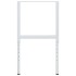 Estructura de banco de trabajo 2 uds metal 55x(69-95,5)cm