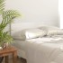 Cabecero cama madera contrachapada blanco brillo 160x1,5x80