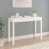 Mesa consola de madera maciza de pino blanco 110x40x75