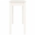 Mesa consola de madera maciza de pino blanco 110x40x75