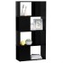 Estantería/divisor de espacios negro brillo 60x24x124,5