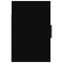 Mesitas de noche de pared 2 uds negro 50x30x47