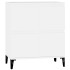 Aparador de madera contrachapada blanco 60x35x70