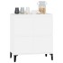 Aparador de madera contrachapada blanco 60x35x70