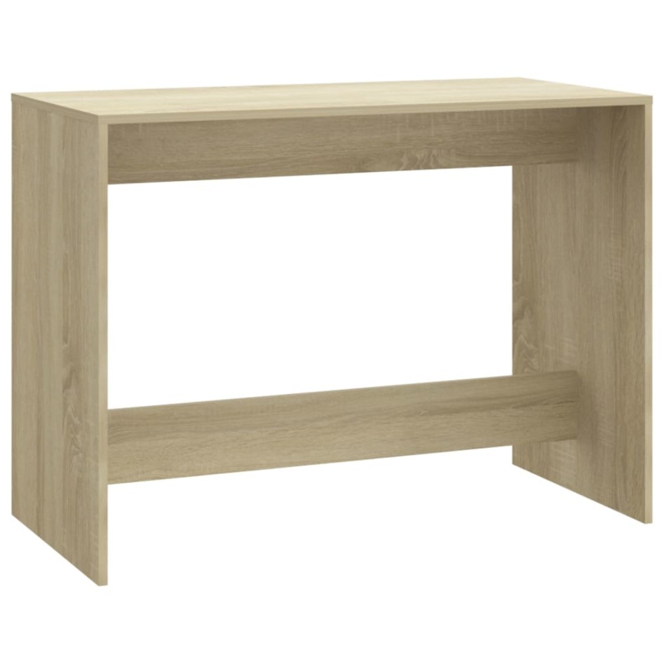 Juego de comedor 3 piezas madera contrachapada roble