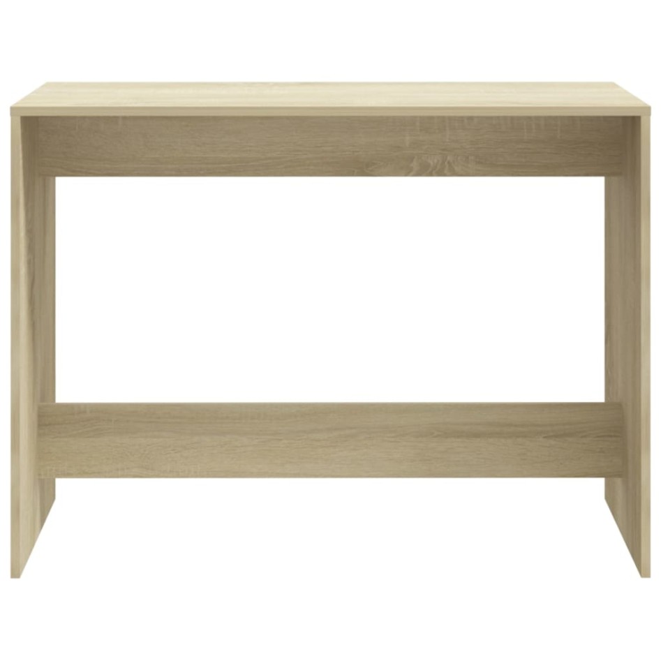 Juego de comedor 3 piezas madera contrachapada roble