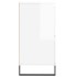 Aparadores 2 uds madera contrachapada blanco