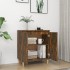 Aparador madera contrachapada color roble ahumado 60x35x70