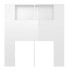 Mueble cabecero blanco brillante 100x18,5x104,5
