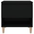Mesitas de noche 2 uds contrachapada negro 50x46x50