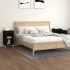 Mesitas de noche 2 uds madera contrachapada negro 40x35x70
