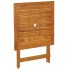 Mesa plegable de jardín de madera maciza de acacia 70x70x75