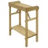 Mesa de jardinera madera de pino impregnada 75x40x90