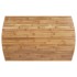 Mesa de centro de jardín bambú 90x55x37