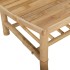 Mesa de centro de jardín bambú 90x55x37