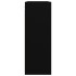 Armario colgante de pared negro 69,5x32,5x90