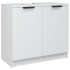 Armario de baño madera contrachapada blanco 64,5x33,5x59