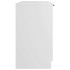 Armario de baño madera contrachapada blanco 64,5x33,5x59