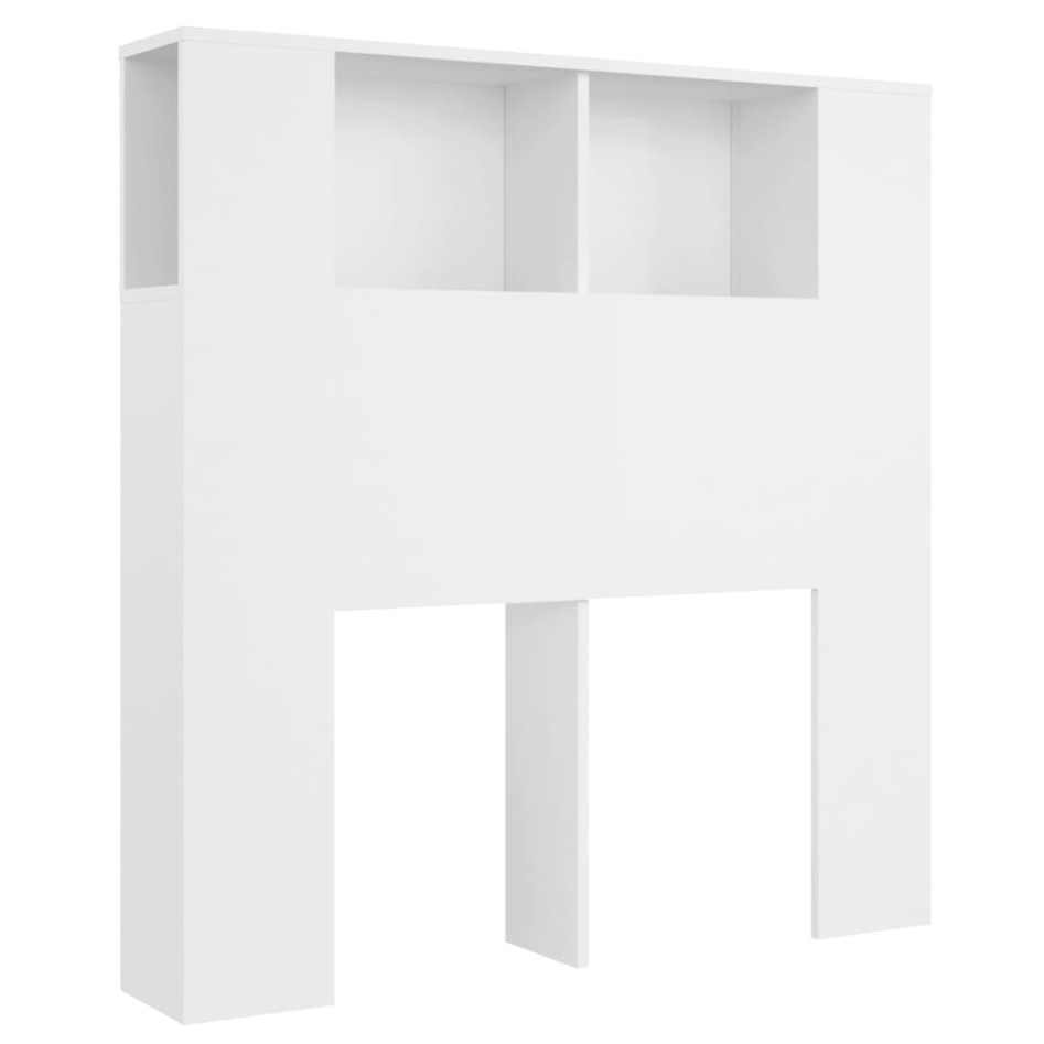 Mueble cabecero blanco 100x18,5x104,5