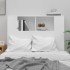Mueble cabecero blanco 100x18,5x104,5