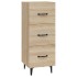 Aparador madera contrachapada color roble Sonoma 34,5x34x90