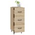 Aparador madera contrachapada color roble Sonoma 34,5x34x90
