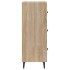 Aparador madera contrachapada color roble Sonoma 34,5x34x90