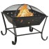 Brasero con atizador acero XXL 62