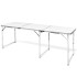 Mesita plegable de aluminio camping 180 x 60