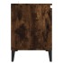 Mueble para TV con patas de metal roble ahumado 103,5x35x50