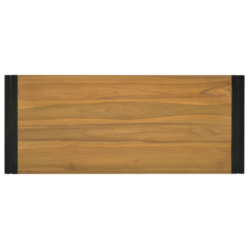 Armario de baño madera maciza de teca 120x45x35