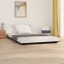 Estructura de cama madera maciza de pino negro 120x200