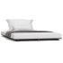 Estructura de cama madera maciza de pino negro 120x200
