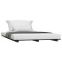 Estructura de cama madera maciza de pino negro 120x200