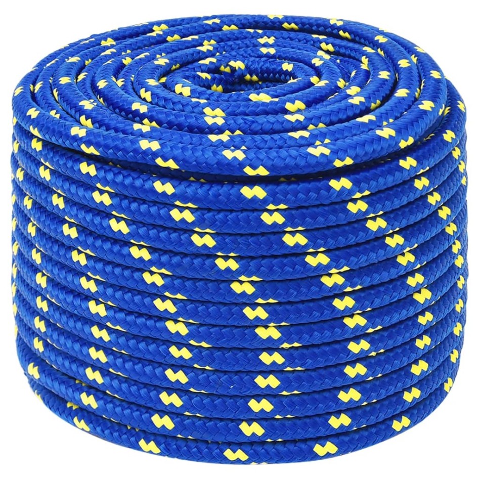 Cuerda de barco polipropileno azul 12 mm 100