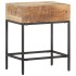 Mesa auxiliar de madera de mango maciza 40x30x50