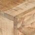 Mesa auxiliar de madera de mango maciza 40x30x50