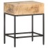 Mesa auxiliar de madera de mango maciza 40x30x50