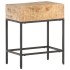 Mesa auxiliar de madera de mango maciza 40x30x50