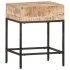 Mesa auxiliar de madera de mango maciza 40x30x50