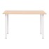Mesa de comedor 120x60x73 cm color roble y