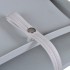 Asiento de barco con respaldo plegable sin cojín gris 48x51x41