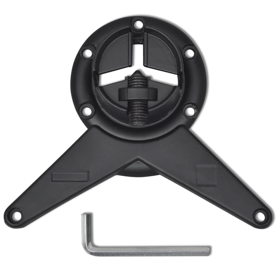 Patas de mesa ajustables en 4 alturas negro 710