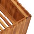 Arriate de madera maciza de acacia 100x100x25