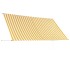 Toldo retráctil 300x150 cm amarillo y