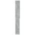 Armario de lavadora gris hormigón 64x25,5x190